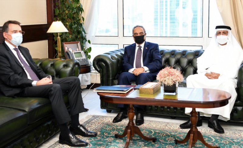 وزير الأشغال يتلقى دعوة لحضور المنتدى العالمي الرابع عشر للأغذية والزراعة من السفير الألماني