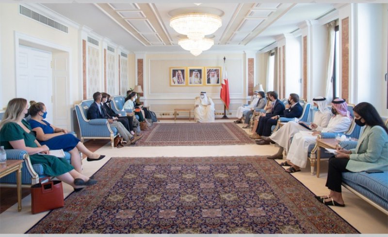 وزير الخارجية يستقبل وفدًا من موظفي الكونغرس الأمريكي