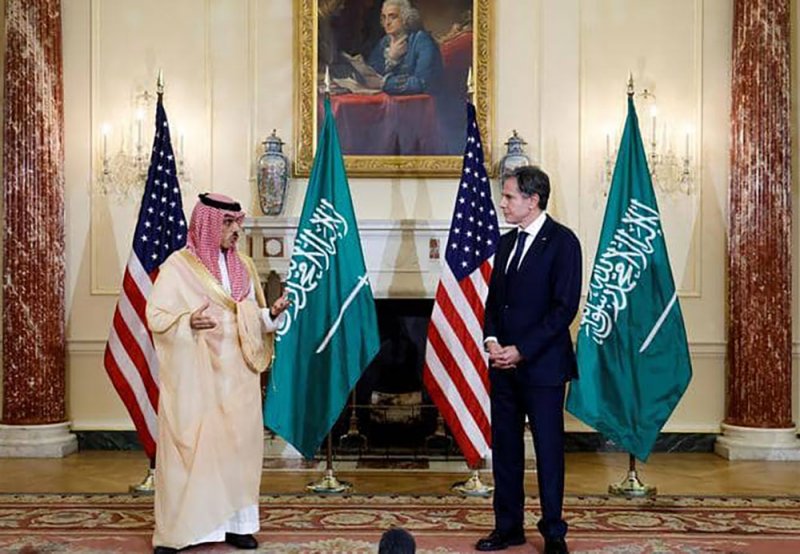 بلينكن: لدينا شراكة قوية مع الرياض وملتزمون بالدفاع عنها