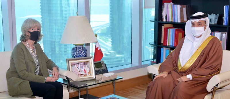 حميدان يلتقي القائم بأعمال سفارة الولايات المتحدة الأمريكية