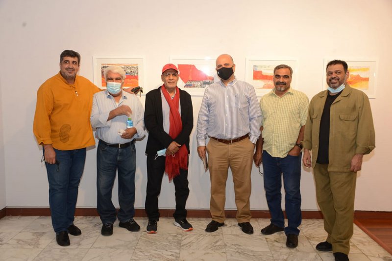 افتتاح معرض "فردوس البقاء.. تحية إلى لبنى الأمين"