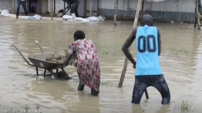 بسبب تغير المناخ.. فيضانات جنوب السودان الأسوأ منذ 6 عقود