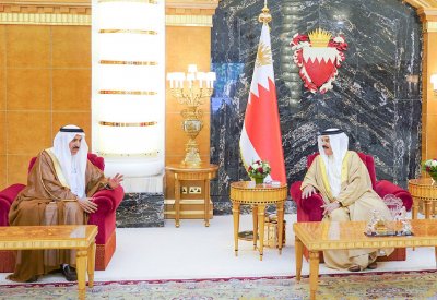 جلالة الملك يستقبل رئيس المجلس الوطني الاتحادي بدولة الإمارات العربية المتحدة