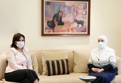 نائبة رئيسة "الأعلى للمرأة" تستقبل المديرة الإقليمية بمكتب التنسيق الإنمائي لدى الأمم المتحدة