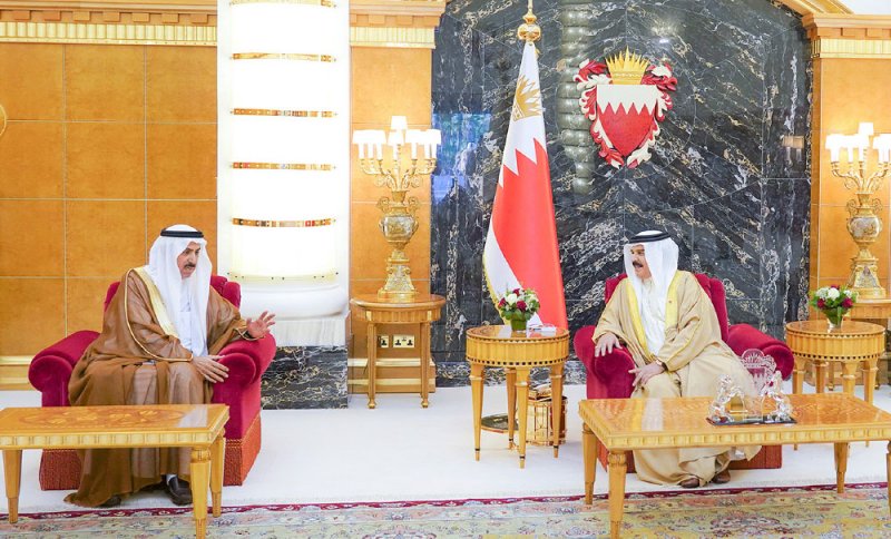 جلالة الملك يستقبل رئيس المجلس الوطني الاتحادي بدولة الإمارات العربية المتحدة