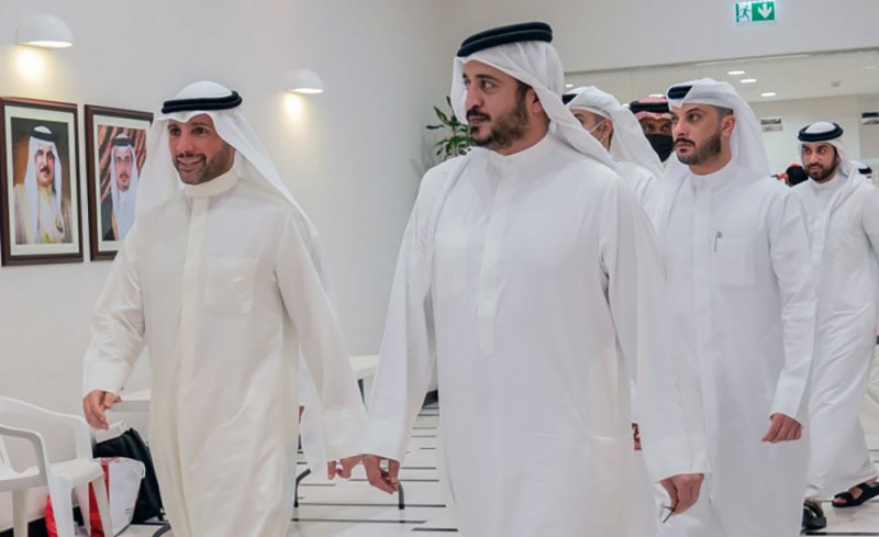 خالد بن حمد يهنئ المحرق بالوصول لنهائي كأس الاتحاد الآسيوي