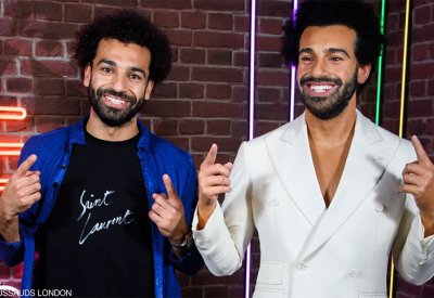 بعد رونالدو.. تمثال محمد صلاح في متحف"مدام توسو"