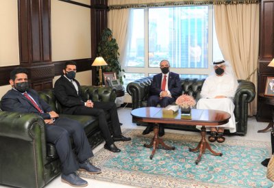 خلف" يستقبل الموظفين المقبولين في برنامج رئيس مجلس الوزراء لتنمية الكوادر الحكومية