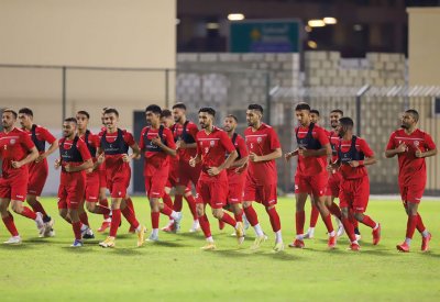 “الأولمبي” يختتم التحضيرات للقاء أفغانستان