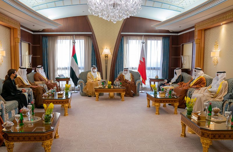 سمو ولي العهد رئيس مجلس الوزراء: تعزيز أوجه التعاون بين  البحرين والإمارات نحو مستويات أكثر تميّزًا