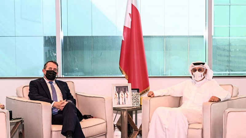وزير الصناعة والتجارة والسياحة يجتمع برئيس مجموعة الاتفاقيات الإبراهيمية