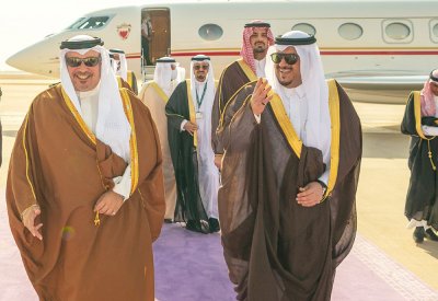 سمو ولي العهد رئيس مجلس الوزراء يصل إلى المملكة العربية السعودية الشقيقة