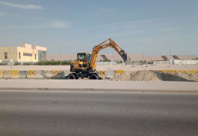 الأشغال: البدء بأعمال مشروع الخط الرئيسي الناقل لمياه الصرف الصحي في الحد الصناعية