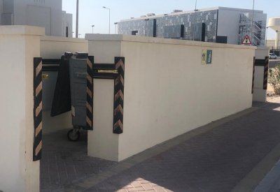 بالصور: غرفة خاصة لحاويات القمامة في المناطق السكنية