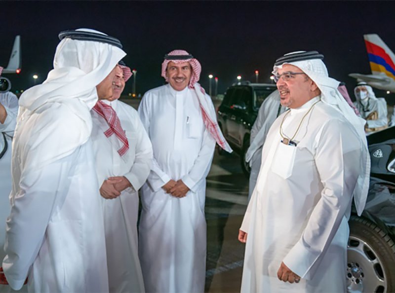 سمو ولي العهد رئيس مجلس الوزراء يغادر المملكة العربية السعودية الشقيقة