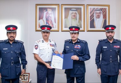 المفتش العام يشيد بأداء إدارة التخطيط والنظم المستقبلية بمناسبة حصولها على شهادة الآيزو
