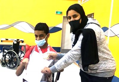 زينب ومحمد يثبتان أن العزيمة تقهر المستحيل 