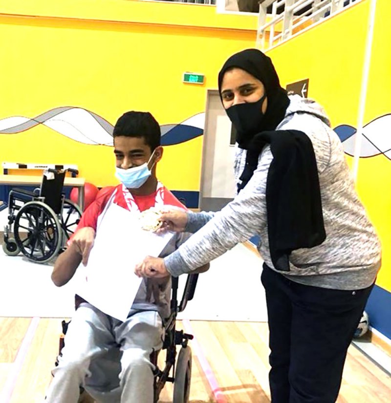 زينب ومحمد يثبتان أن العزيمة تقهر المستحيل 