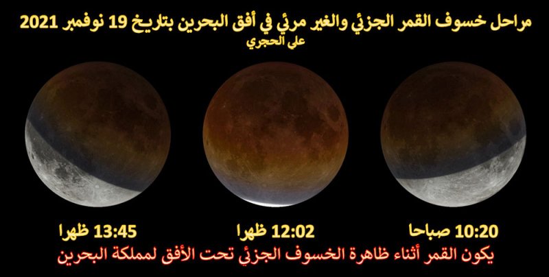 الحجري: خسوف جزئي وغير مرئي للقمر لشهر ربيع الثاني