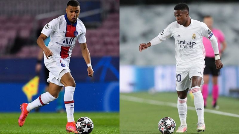 فينيسيوس يرحب بانتقال مبابي إلى ريال مدريد