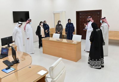 مركز دعم المرأة يقوم بزيارة ميدانية لمقر محاكم العدالة الإصلاحية