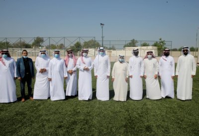 وزير شؤون الشباب والرياضة يفتتح ملاعب مركز تمكين شباب أبوقوة