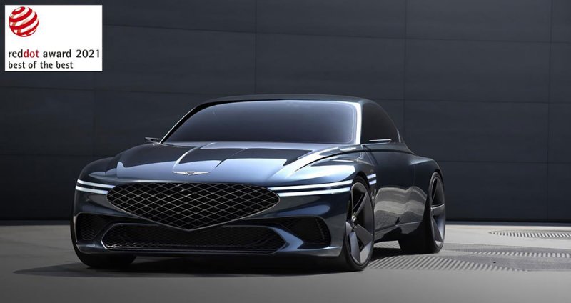 جينيسيس X Concept  تفوز بجائزة "الأفضل على الإطلاق"