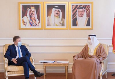 وكيل الخارجية يبحث مع وفد البرلمان الأوروبي تعزيز التعاون المشترك