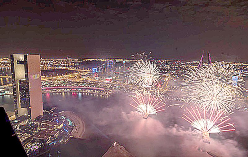 172.6 ألف دينار   للألعاب النارية والأنشطة الترفيهية لرأس السنة 2022