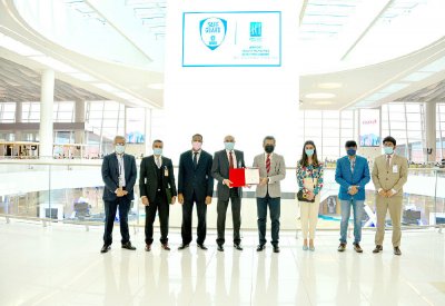 المطار يحصل على شهادة “SafeGuard” العالمية