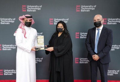جامعة البحرين للتكنولوجيا تستقبل الأمين العام لمجلس التعليم العالي