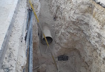شؤون الأشغال: 30٪؜ نسبة الإنجاز في مشروع "تطوير الطرق بمجمع 913 في الرفاع
