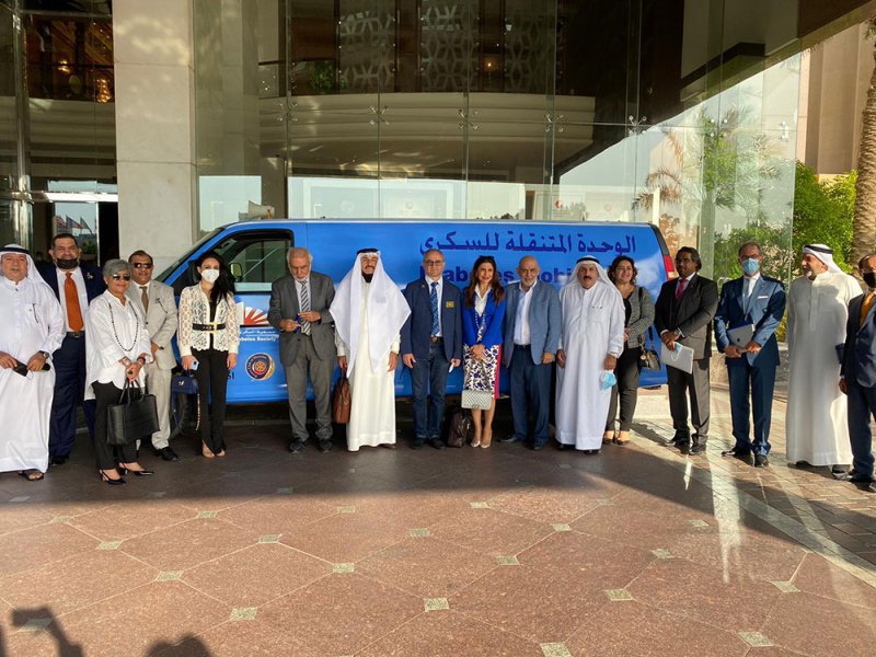 نادي روتاري المنامة يستضيف محافظ منطقة الروتاري 2452