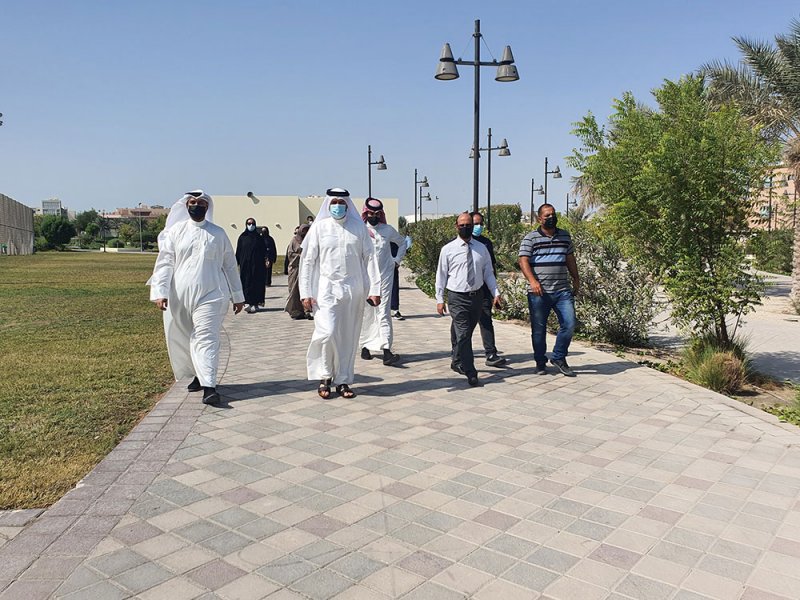 مدير عام البلدية الجنوبية والبلدي جناحي: أهمية تعزيز الوعي الثقافي والبيئي لمرتادي الحدائق