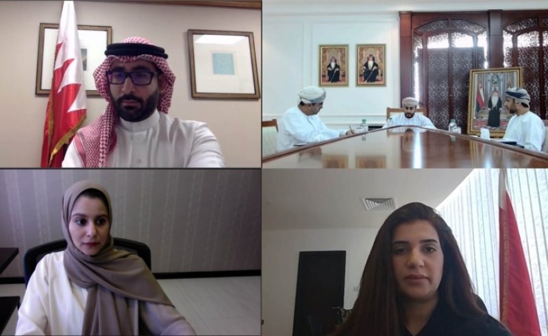 وزير شؤون الشباب والرياضة يبحث مع وزير الثقافة والرياضة والشباب العماني التعاون الشبابي والرياضي