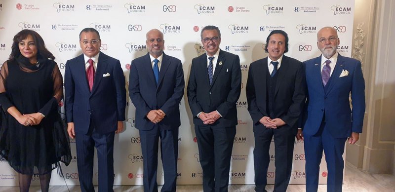 سفير مملكة البحرين لدى الجمهورية الإيطالية يشارك في المنتدى الثاني حول بناء الجسور مع أفريقيا والشرق الأوسط
