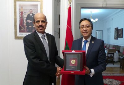 وزير التربية يجتمع مع المندوب الدائم للمملكة المغربية لدى اليونسكو