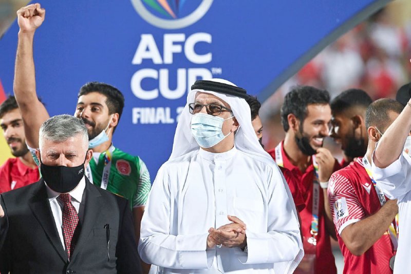سلمان بن إبراهيم: فوز المحرق يترجم روح العزيمة