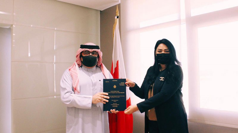 المدير العام لشئون المدارس يستقبل الباحثة والإعلامية شذى المرادي