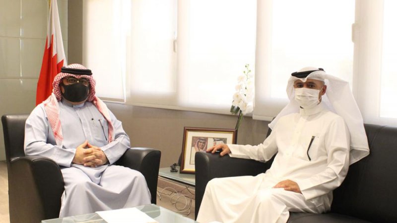 المدير العام لشئون المدارس يستقبل المحامي العام الأول مساعد النائب العام