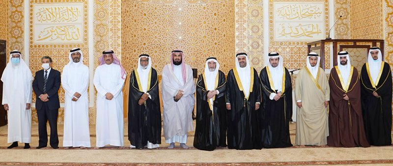 افتتاح جامع الشيخ إبراهيم بن عبدالله بمنطقة الحنينية