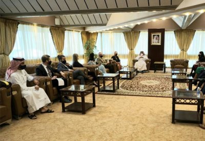 وزير العدل يستقبل وفدًا من موظفي مجلسي النواب والشيوخ الأمريكي