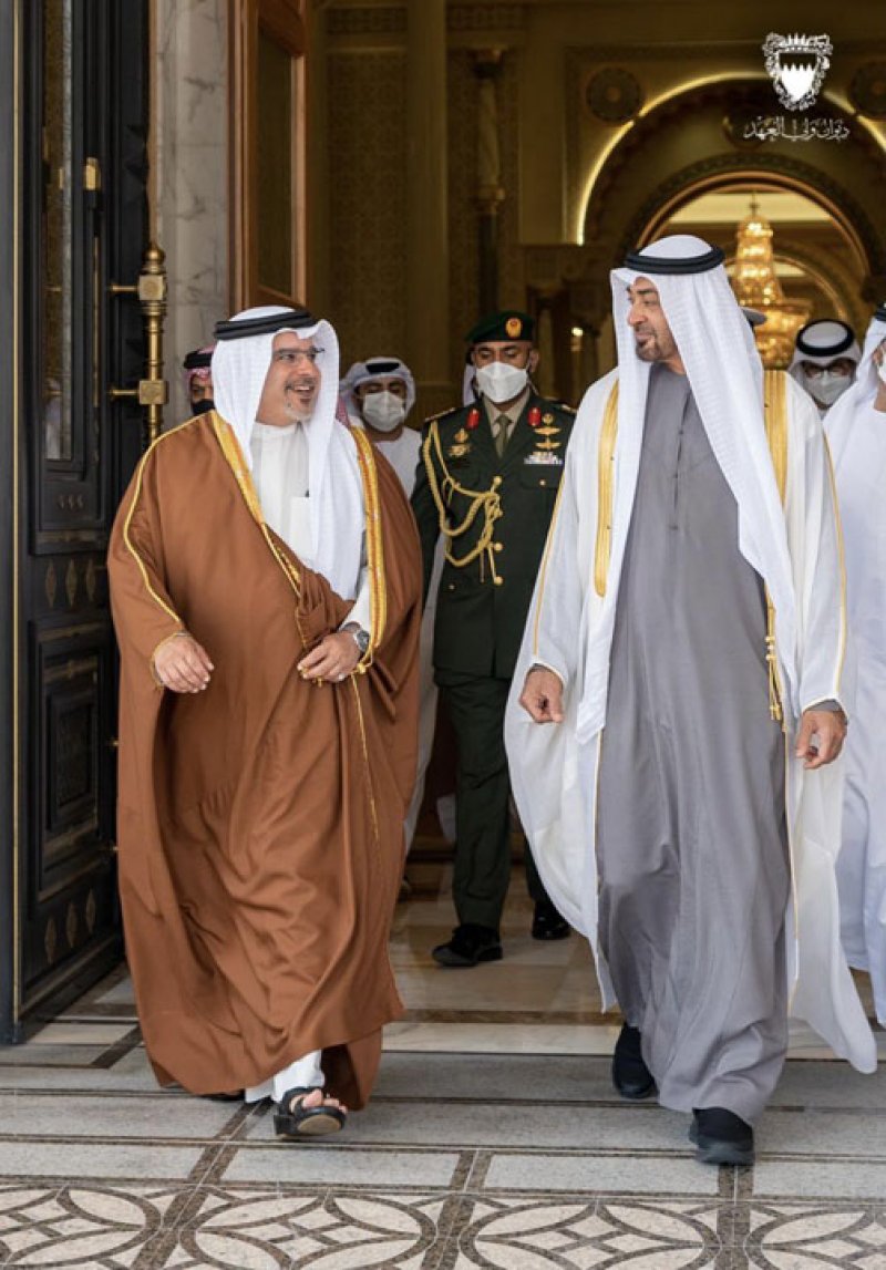 سمو ولي العهد رئيس مجلس الوزراء يغادر دولة الإمارات العربية المتحدة الشقيقة