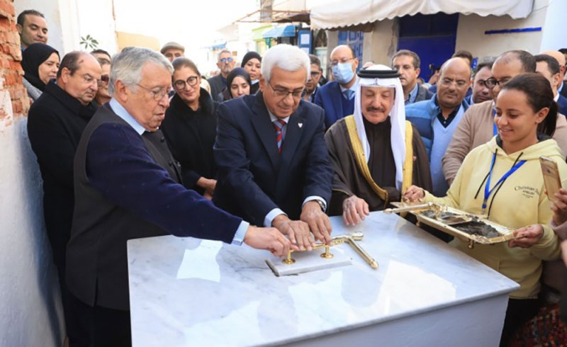وضع حجر الأساس لمشروع إقامة معهد البحرين للموسيقى الشرقية في مدينة أصيلة المغربية