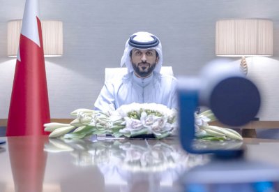 كلمة ناصر بن حمد بافتتاح برلمان الشباب: دعم الشباب عبر “تمكين “ و “أمل”