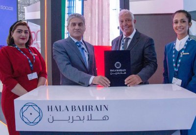 “هلا بحرين” تبرم شراكة استراتيجية مع “دراجون باس” بـ “دبي للطيران 2021”