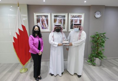 المدير العام لشئون المدارس يستقبل السيد طلال الأنصاري