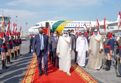 فخامة الرئيس البرازيلي يصل إلى مملكة البحرين