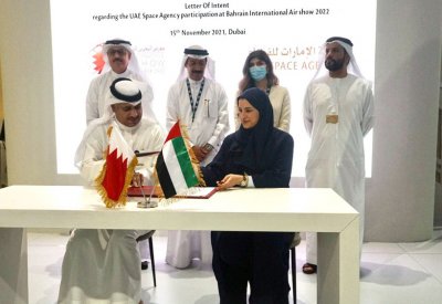 الإمارات والبحرين تبحثان تعزيز آفاق التعاون الفضائي ومستجدات المشاريع المشتركة