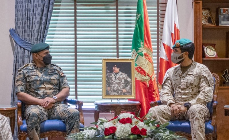 مستشار الأمن الوطني قائد الحرس الملكي يستقبل قائد الحرس الملكي الخاص الأردني